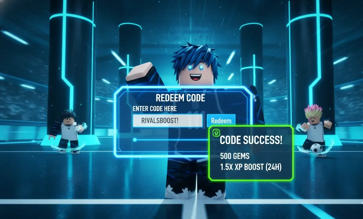 code sucees blue lock rivals