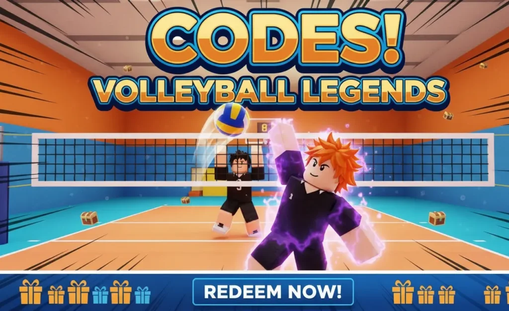 mise en avant code volleyball legends