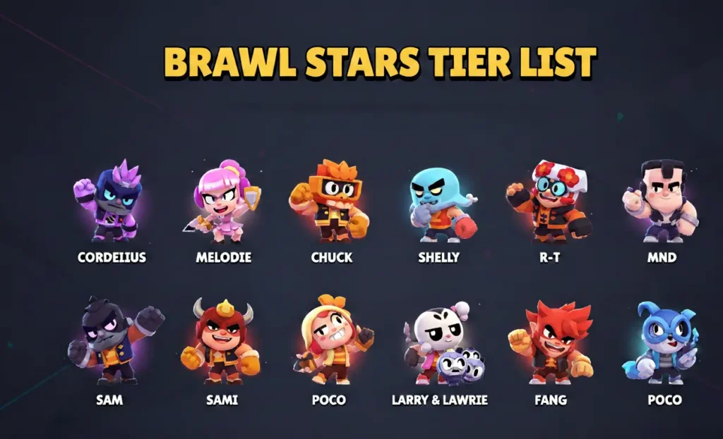 mise en avant tier list brawl stars