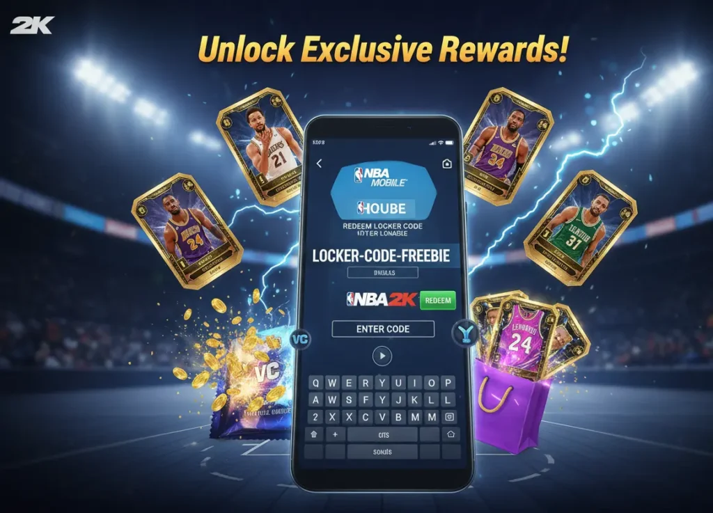 nba 2 k mobile code redeem