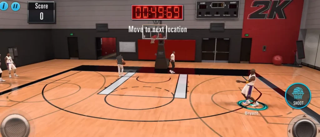 nba 2 k mobile ingame