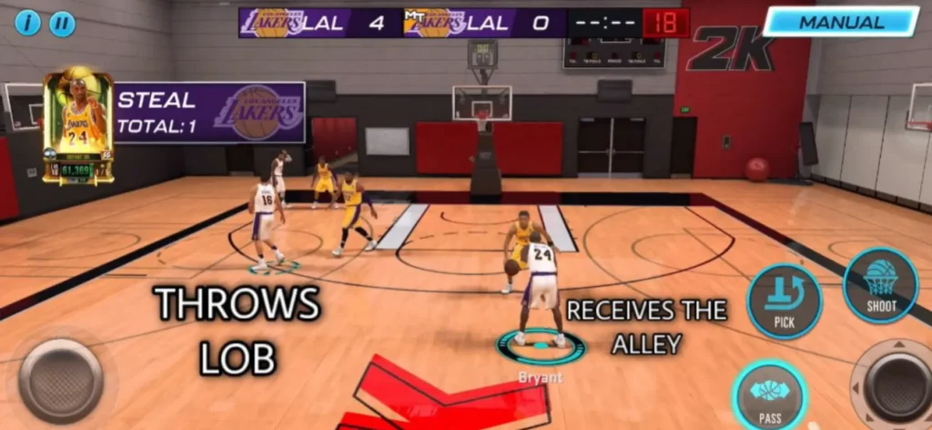 nba 2K mobile moves