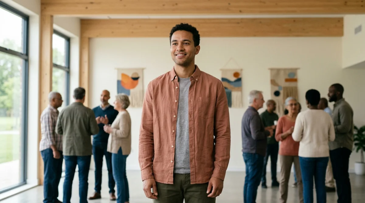 Silhouette humaine diversifiée et inclusive dans un cadre lumineux, illustrant une réflexion sur un film sur le racisme.